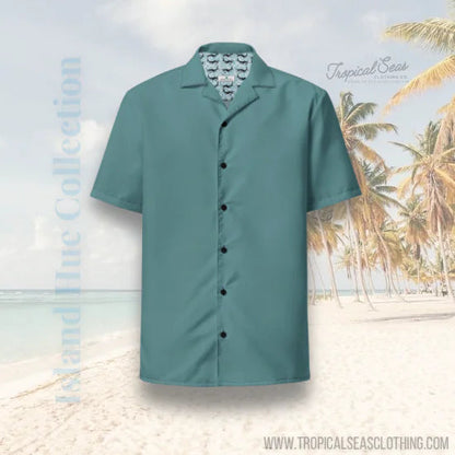 Ocean Green button shirt WEM Support (www.WEM.support)