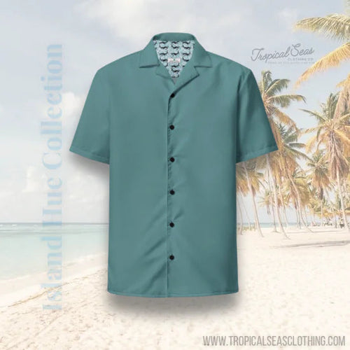 Ocean Green button shirt WEM Support (www.WEM.support)