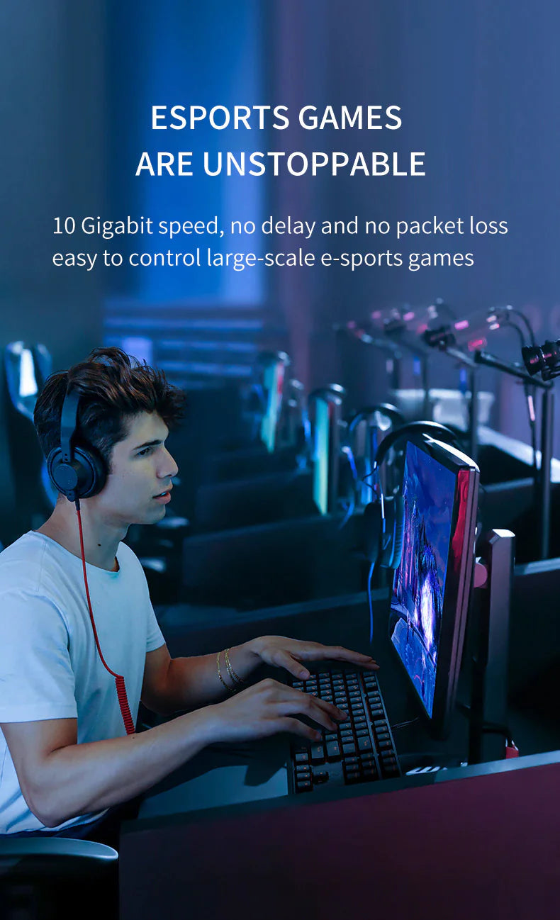 Cat 8 Ethernet RJ45 Cable Super Speed 40Gbps Patch LAN Network Gold Plated Lot WEM Support (www.WEM.support)