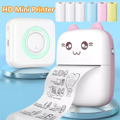 Portable HD Printer With Universal Labels WEM Support (www.WEM.support)