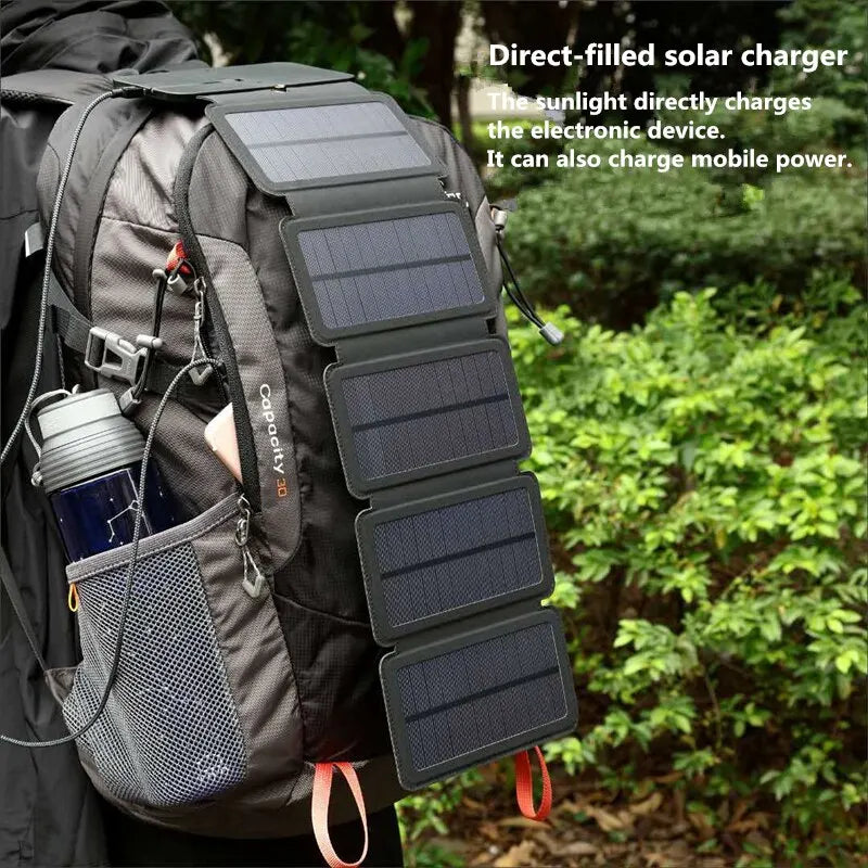 Multifunctional Portable Solar Charging Panel WEM Support (www.WEM.support)