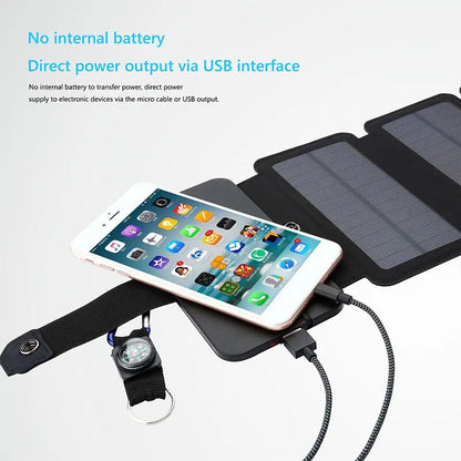Multifunctional Portable Solar Charging Panel WEM Support (www.WEM.support)