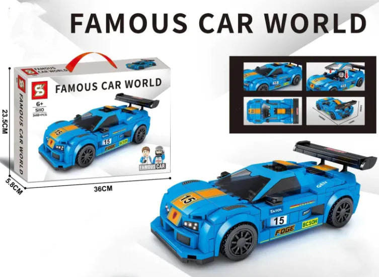 Car Building Blocks Toy WEM Support (www.WEM.support)