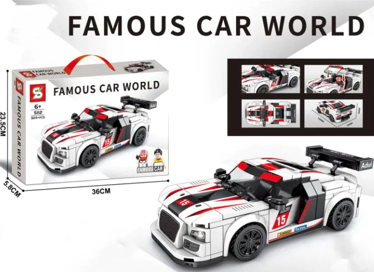 Car Building Blocks Toy WEM Support (www.WEM.support)