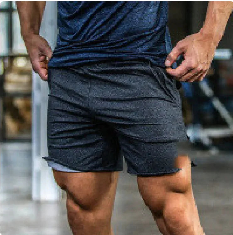 Men's Quick-Dry Fitness Shorts WEM Support (www.WEM.support)
