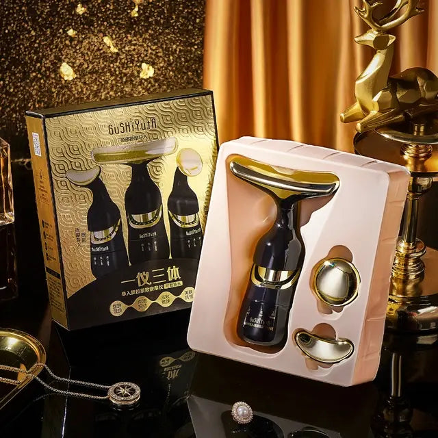 Facial Lifting Device with EMS Massage WEM Support (www.WEM.support)