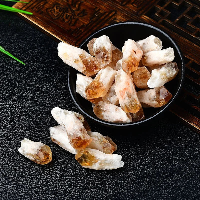 Natural White Purple Citrine Rough Stones WEM Support (www.WEM.support)