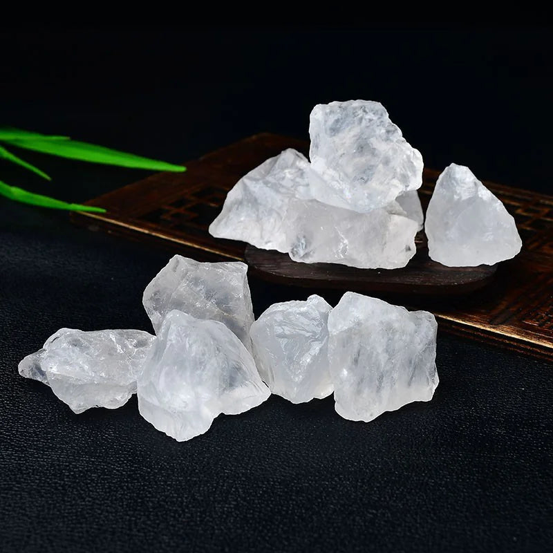 Natural White Purple Citrine Rough Stones WEM Support (www.WEM.support)