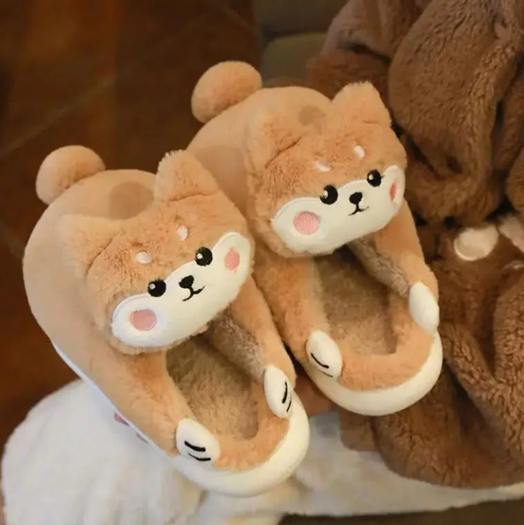 Female Winter Household Indoor Cotton Slippers WEM Support (www.WEM.support)
