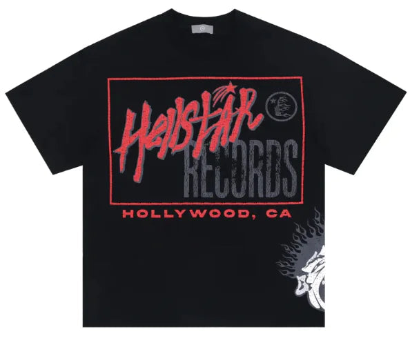 Oversize Alphabet Graffiti Print Short Sleeve T-shirt WEM Support (www.WEM.support)