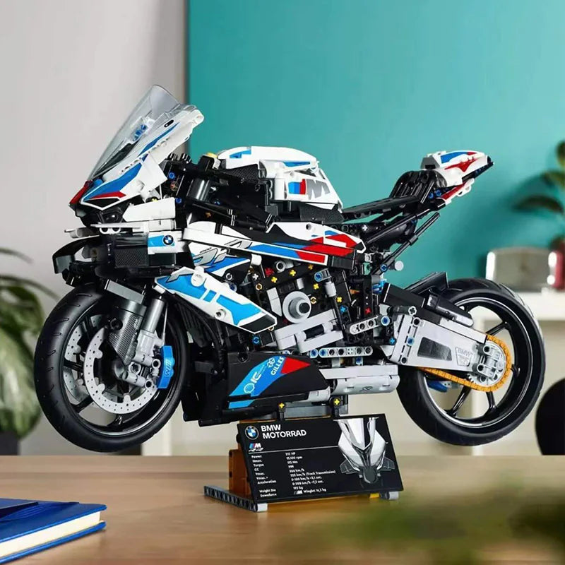 Motorcycle Model Educational Toy WEM Support (www.WEM.support)