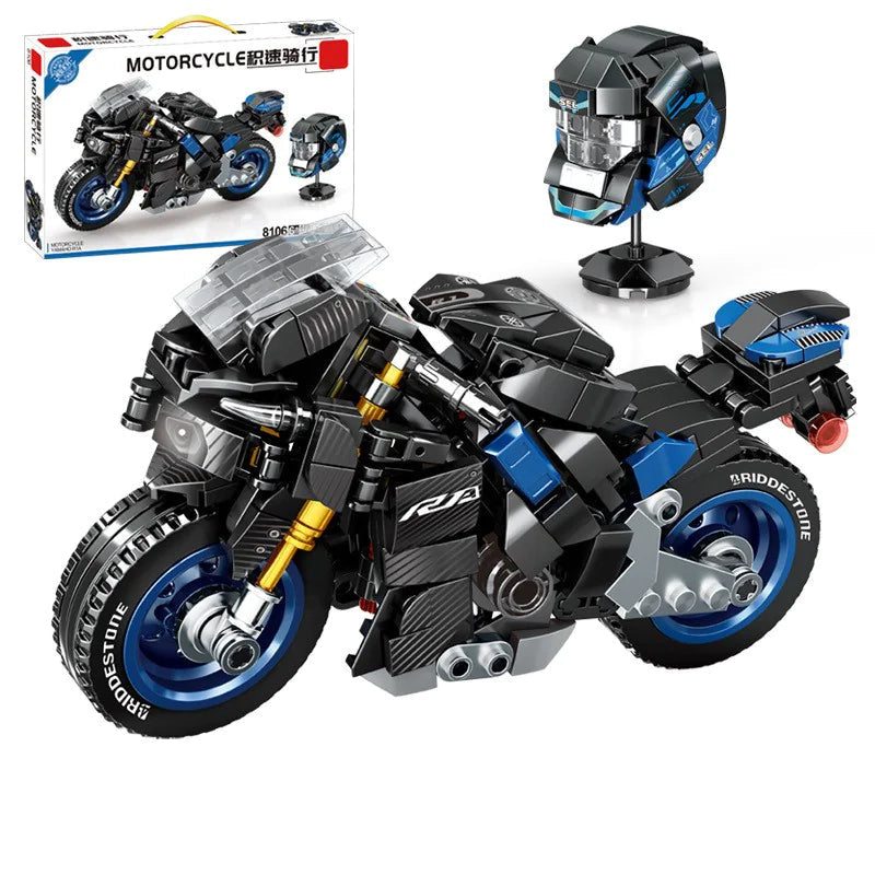 Motorcycle Model Educational Toy WEM Support (www.WEM.support)