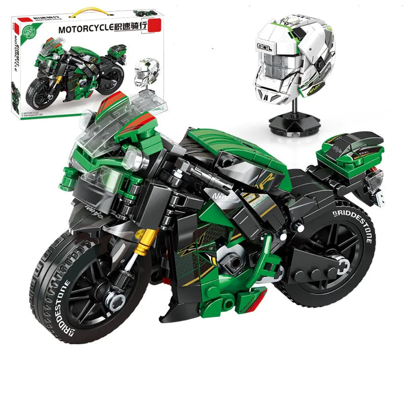 Motorcycle Model Educational Toy WEM Support (www.WEM.support)