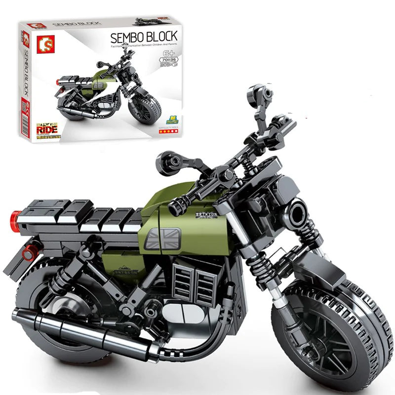 Motorcycle Model Educational Toy WEM Support (www.WEM.support)