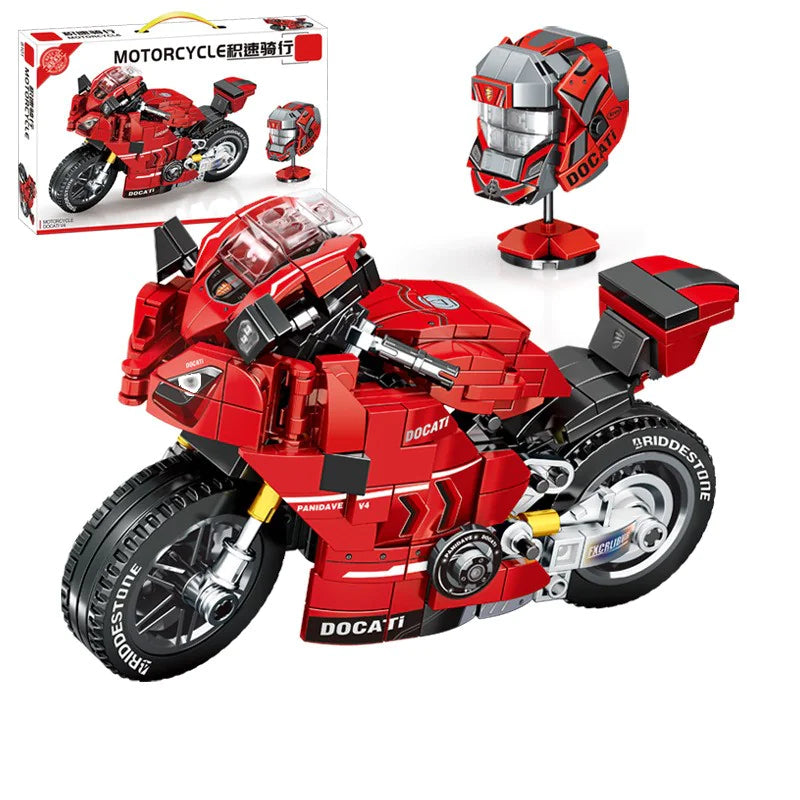 Motorcycle Model Educational Toy WEM Support (www.WEM.support)