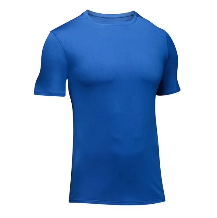 Men's Running Workout Short Sleeve Shirt WEM Support (www.WEM.support)