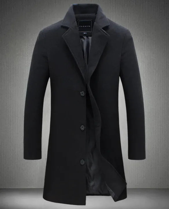 Elegant Men's Wool Jacket WEM Support (www.WEM.support)