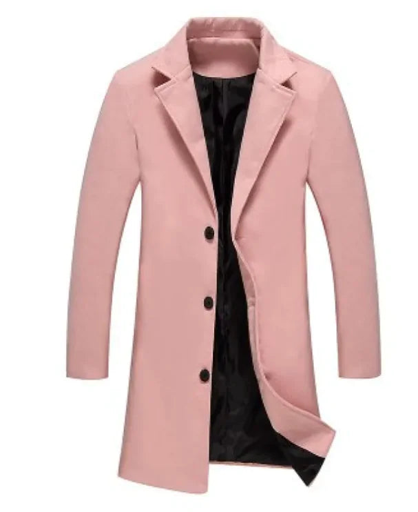 Elegant Men's Wool Jacket WEM Support (www.WEM.support)