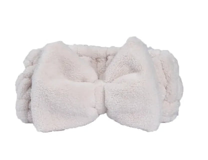 Cozy Coral Fleece Headband WEM Support (www.WEM.support)