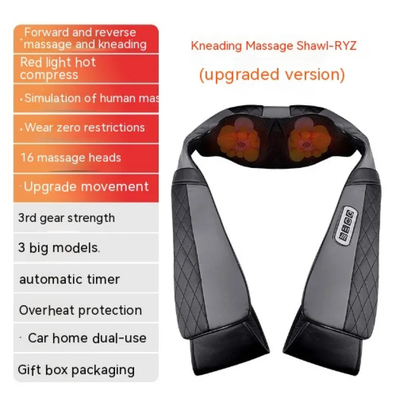 Multifunctional Shoulder & Neck Heat Massager WEM Support (www.WEM.support)