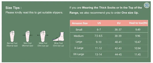 Men's Slip-on Soft-top Comfortable Indoor Non-slip Slippers WEM Support (www.WEM.support)