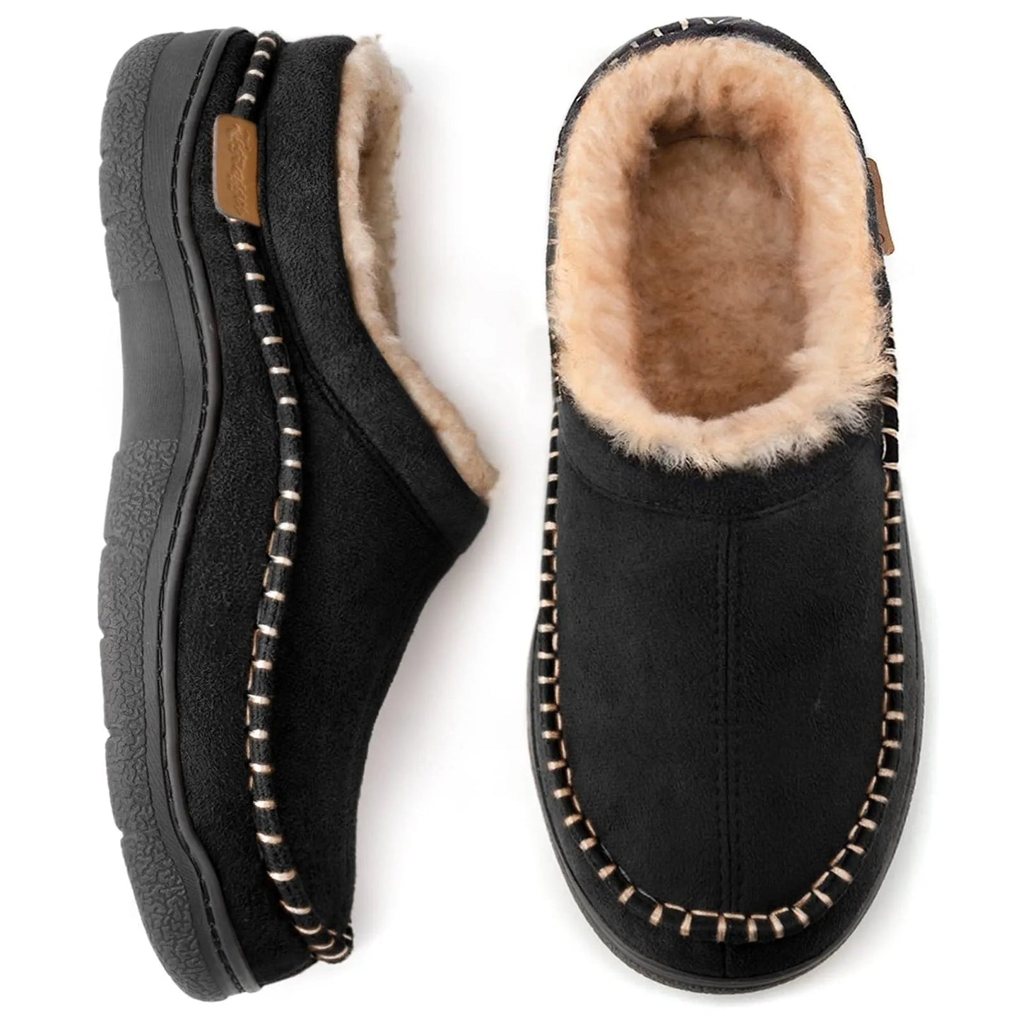 Men's Slip-on Soft-top Comfortable Indoor Non-slip Slippers WEM Support (www.WEM.support)