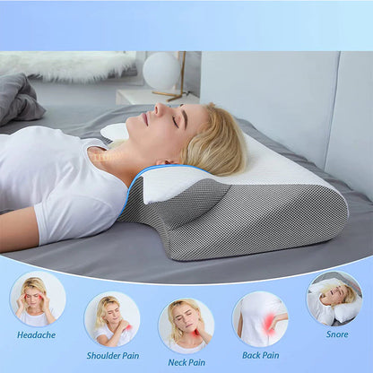 Cervical Support Memory Pillow WEM Support (www.WEM.support)