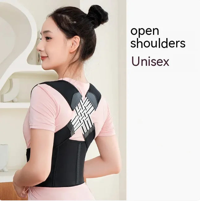 Posture Align Unisex Back Support & Chest Lift Brace WEM Support (www.WEM.support)