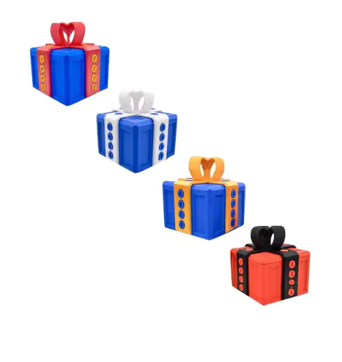 Quirky Surprise 3D Printed Gift Box WEM Support (www.WEM.support)