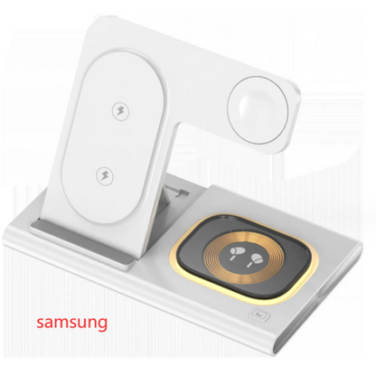 Fashion Folding Four-in-one Wireless Charger WEM Support (www.WEM.support)