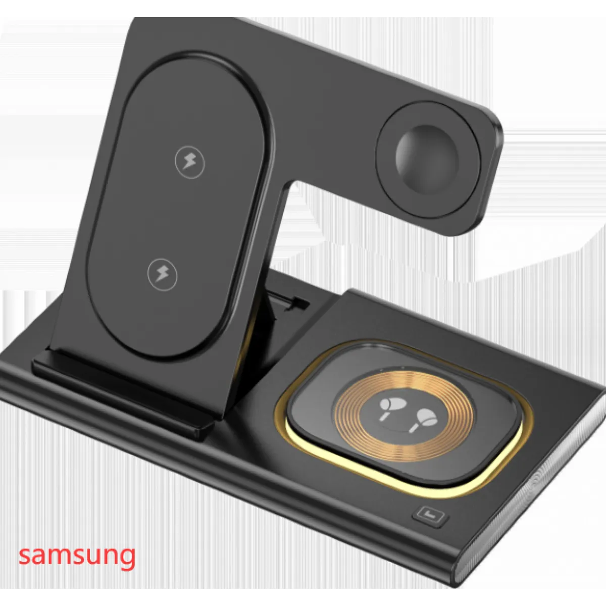 Fashion Folding Four-in-one Wireless Charger WEM Support (www.WEM.support)