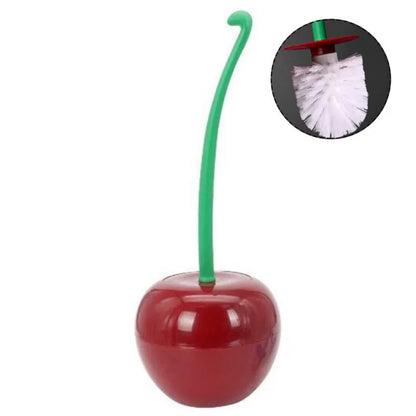 Cherry Shape Plastic Toilet Brush Set WEM Support (www.WEM.support)