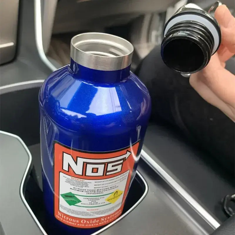 Car NOS Nitrogen Water Bottle WEM Support (www.WEM.support)