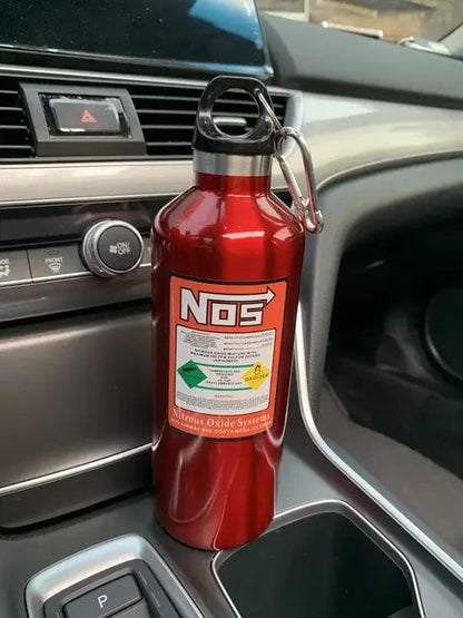 Car NOS Nitrogen Water Bottle WEM Support (www.WEM.support)