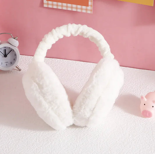 Cute Burger Plush Earmuffs WEM Support (www.WEM.support)