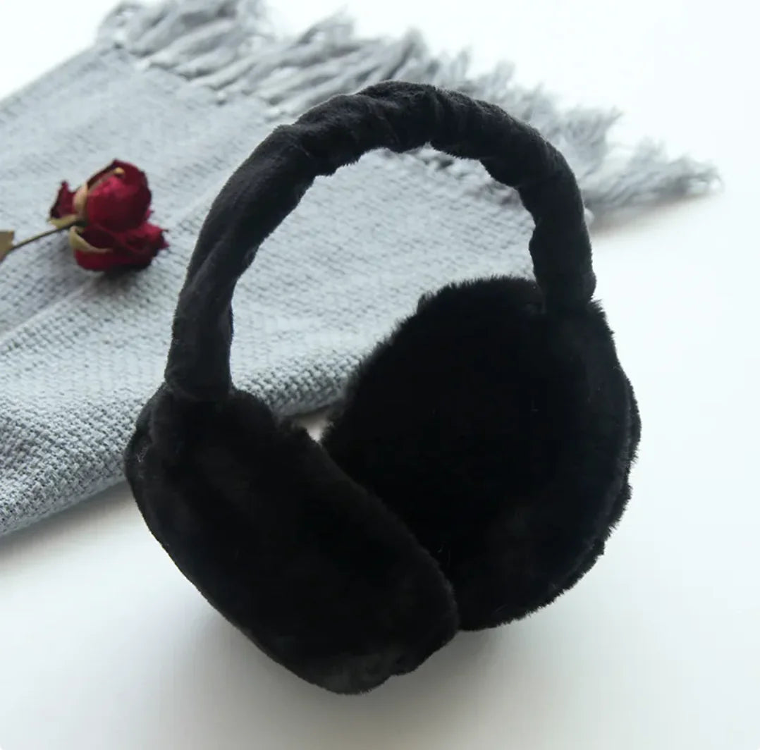 Cute Burger Plush Earmuffs WEM Support (www.WEM.support)