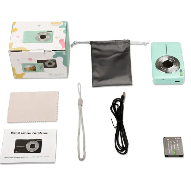 Mini HD Digital Camera for Kids WEM Support (www.WEM.support)