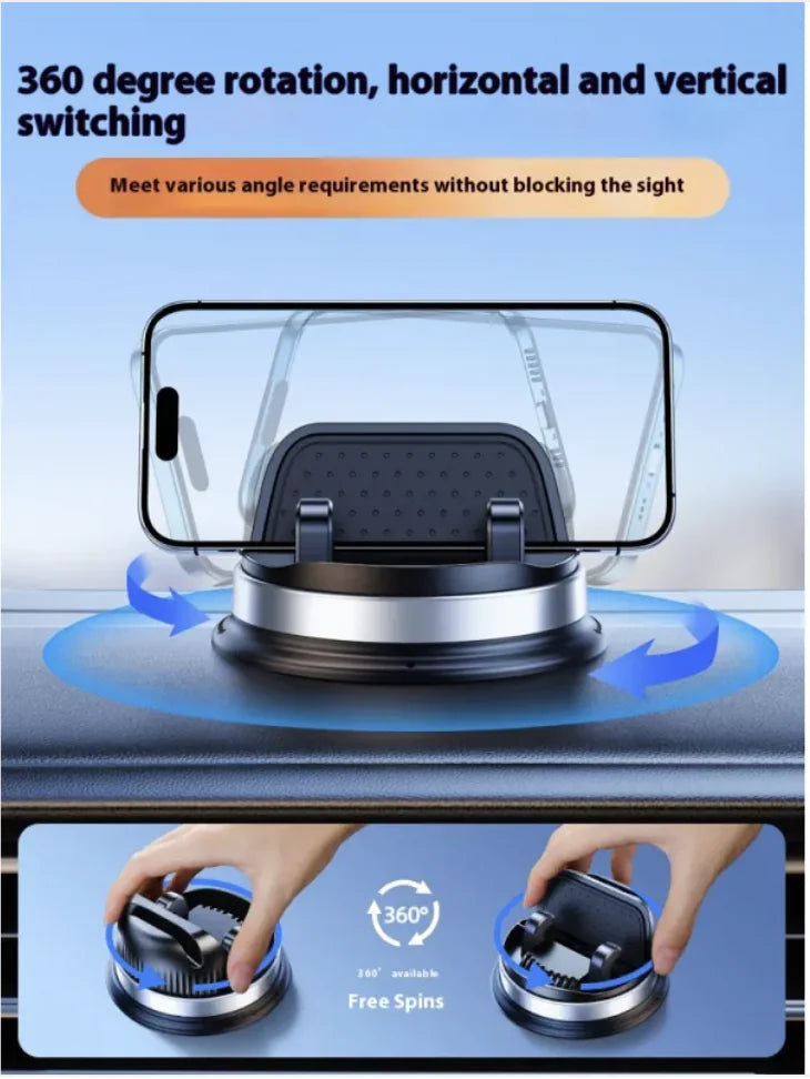 Fixed Dashboard Suction Cup Phone Holder WEM Support (www.WEM.support)