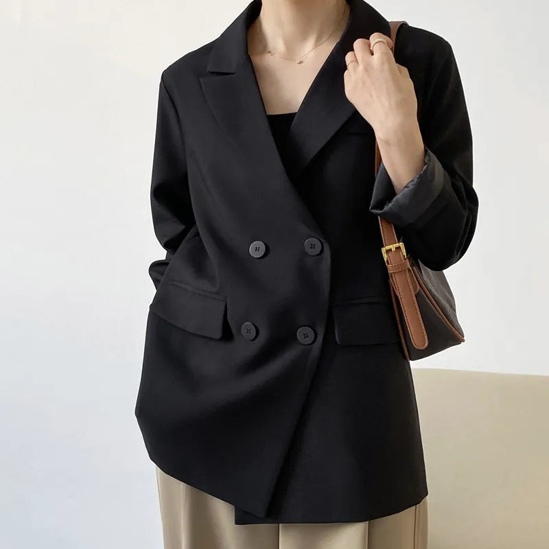 New British Style Suit Jacket Female Spring British Style Small Casual Suit Design Niche Top WEM Support (www.WEM.support)