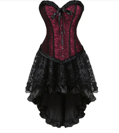 Elegant Flounce Shaping Dress Set WEM Support (www.WEM.support)