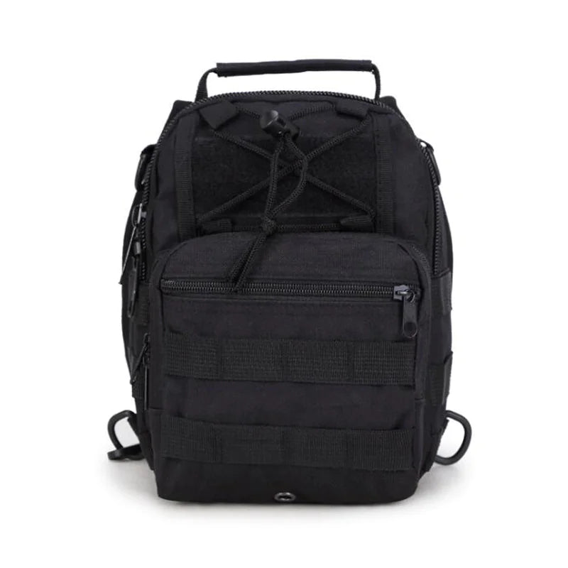 Mens Backpack Tactical Sling Shoulder Bag Molle Travel Chest Pack Outdoor Hiking WEM Support (www.WEM.support)