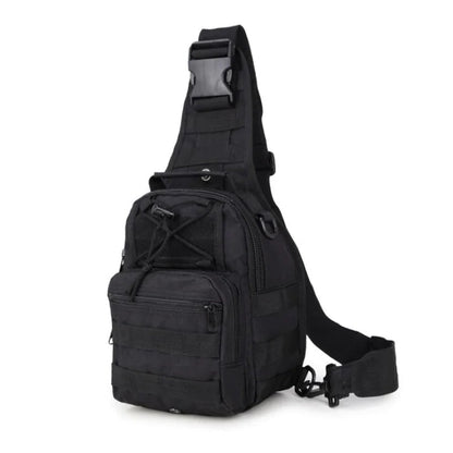 Mens Backpack Tactical Sling Shoulder Bag Molle Travel Chest Pack Outdoor Hiking WEM Support (www.WEM.support)