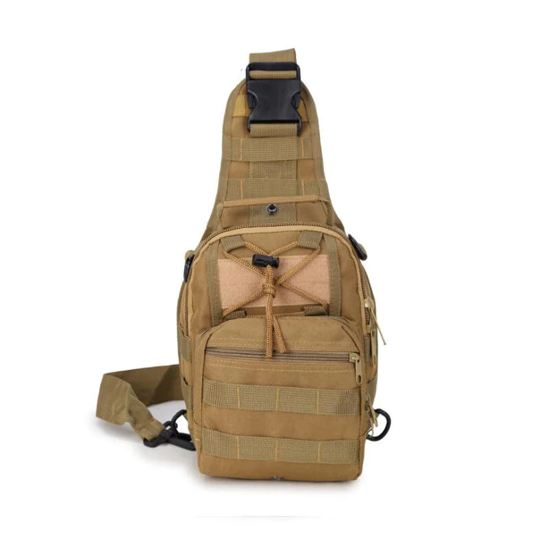 Mens Backpack Tactical Sling Shoulder Bag Molle Travel Chest Pack Outdoor Hiking WEM Support (www.WEM.support)