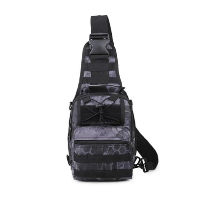 Mens Backpack Tactical Sling Shoulder Bag Molle Travel Chest Pack Outdoor Hiking WEM Support (www.WEM.support)