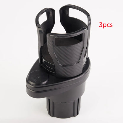 Multifunctional Car Water Cup Holder Carbon Fiber WEM Support (www.WEM.support)
