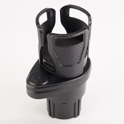 Multifunctional Car Water Cup Holder Carbon Fiber WEM Support (www.WEM.support)