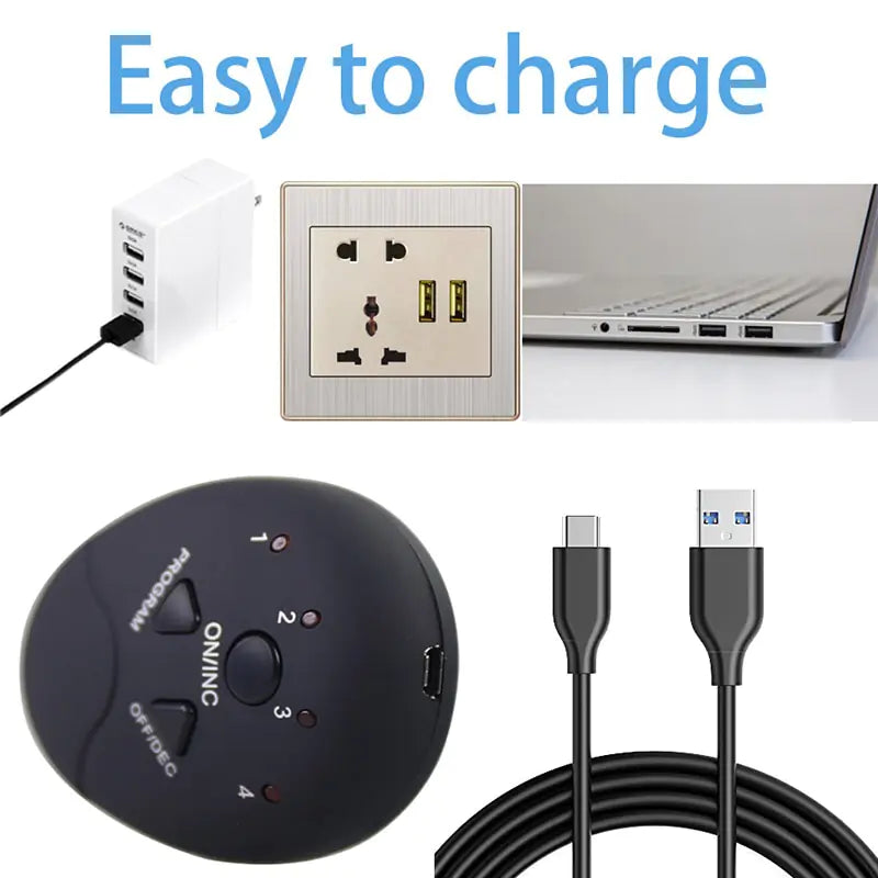 Electric Muscle Stimulator Fitness Massager WEM Support (www.WEM.support)