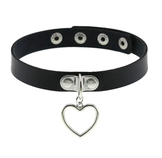 Personalized Punk Leather Collar Necklace Simple And Fashionable WEM Support (www.WEM.support)