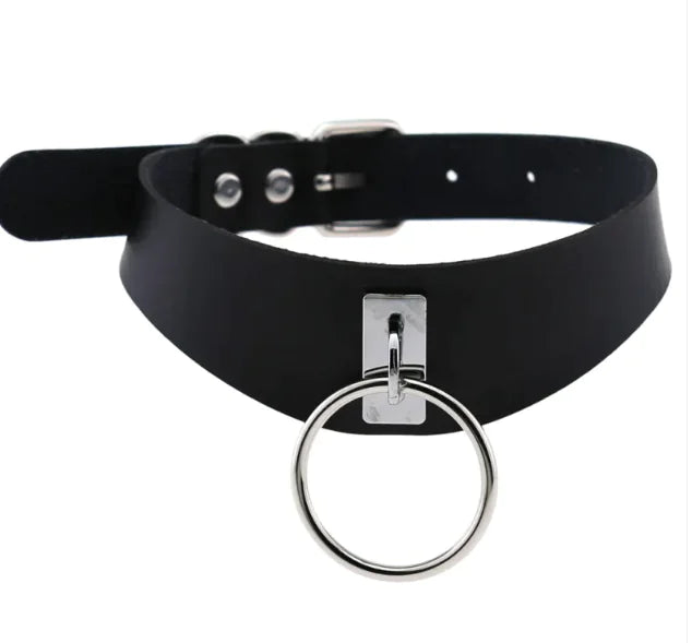 Personalized Punk Leather Collar Necklace Simple And Fashionable WEM Support (www.WEM.support)