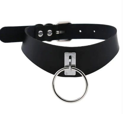 Personalized Punk Leather Collar Necklace Simple And Fashionable WEM Support (www.WEM.support)